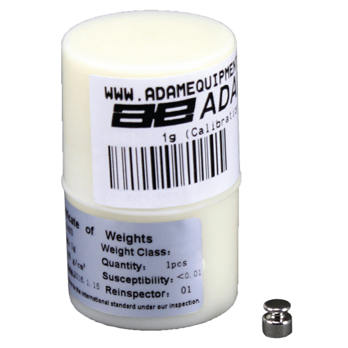 Adam Equipment OIML F1 1g Calibration Weight for Scales and Balances, Stainless Steel, Single - Click Image to Close